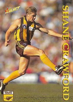1995 Select AFL #78 Shane Crawford Front